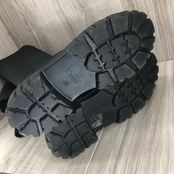 Cuccoo OTK Boots Women's EU 40 Black Sock Chunky Pull On Over The Knee Platform - Picture 11 of 12